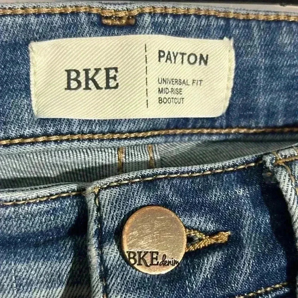 BKE Payton Universal Fit Mid Rise Bootcut Jeans. 23 x 29 1/2. Buckle Denim. - Picture 3 of 10